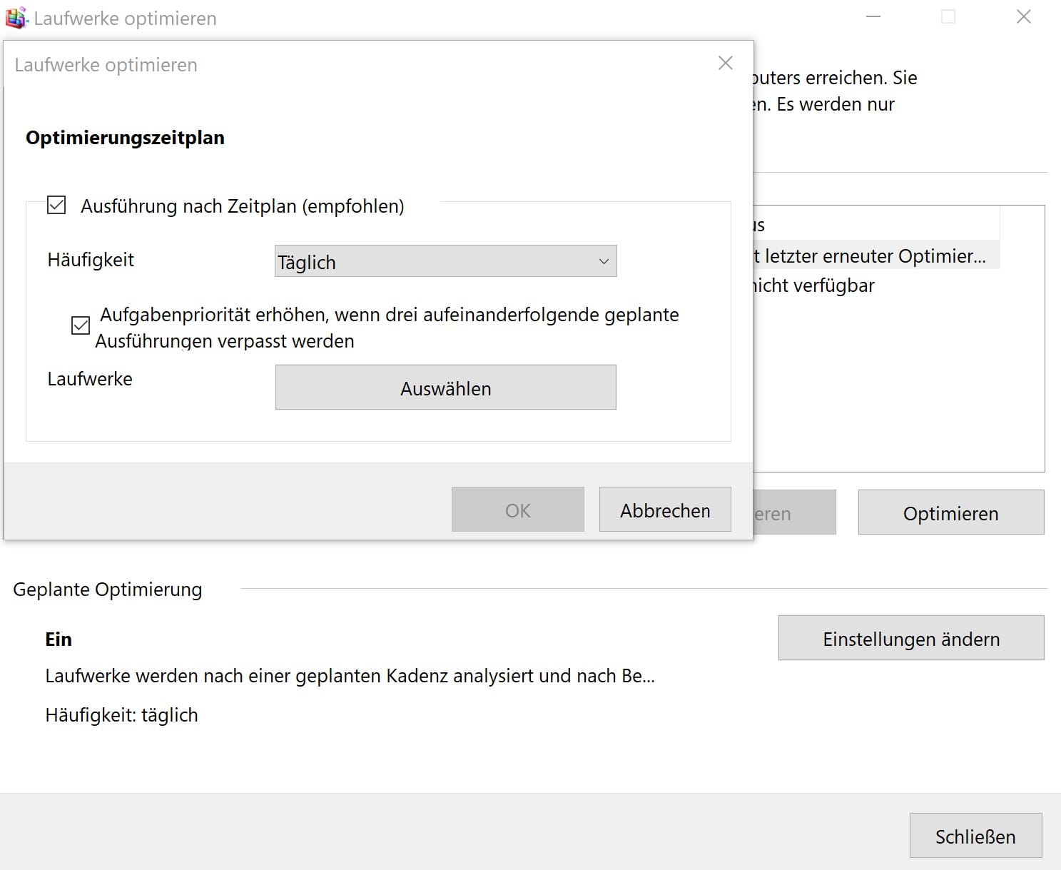 Windows optimieren