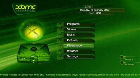 XBMC auf der alter XBox
